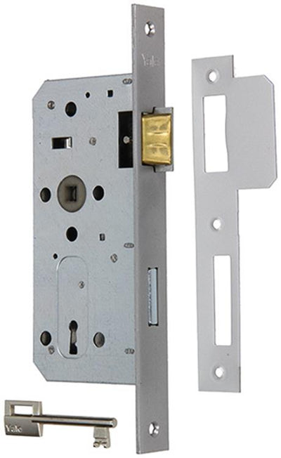 Yale 1019027 – 1 Doppel-Einsteckschloss umkehrbar A1306 50 mm | 1 Stk