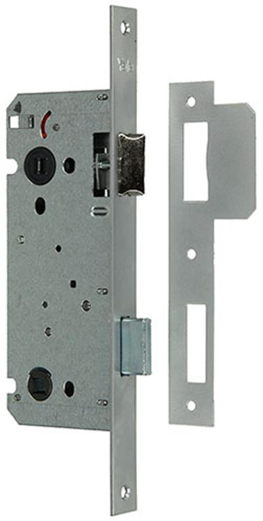 Yale 1019036 – 1 WC-Schloss mit Doppeleinsatz, umkehrbar, BA1553, 50 mm | 3 Stück
