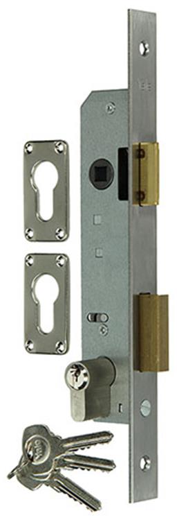 Yale 1019038 – 1 schmales Türschloss + Zylinder. wählen Sie rm2652 23mm | 1 Stk