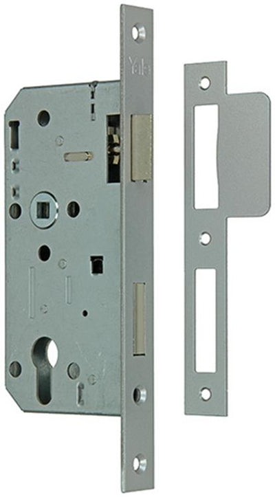 Yale 1019059 – 1 Einsteckschloss doppelt rechts A2606 55 mm | 1 Stk