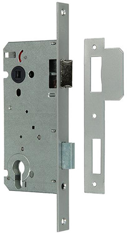 Yale 1019065 – 1 Doppelzylinder-Einsteckschloss umkehrbar BA2653 60 mm | 1 Stk