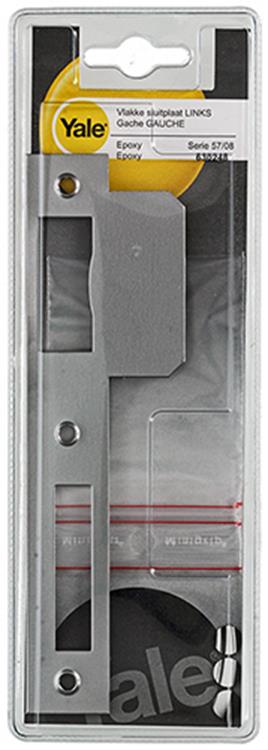 Yale 1019081 - 1 Flachschließblech Serie 57 08 links | 5 Stück