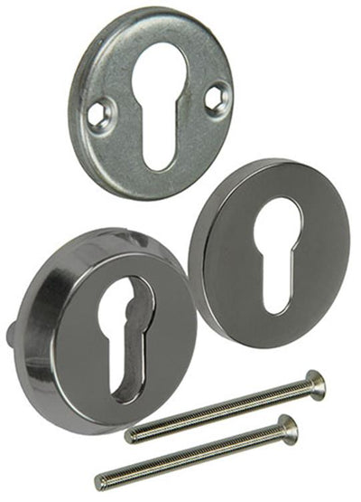 Yale 1019111 - Sicherheitsrosette Messing poliert ø55mm | 2 Stk