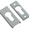 Yale 1019112 - 1 Sicherheitsprofilzylinder PZ 6mm Aluminium weiß | 2 Stk