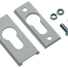 Yale 1019112 - 1 Sicherheitsprofilzylinder PZ 6mm Aluminium weiß | 2 Stk