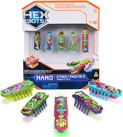 Hexbots Nano Geschenkpack 5Pack (1x Flash Nano, 4x Nano)