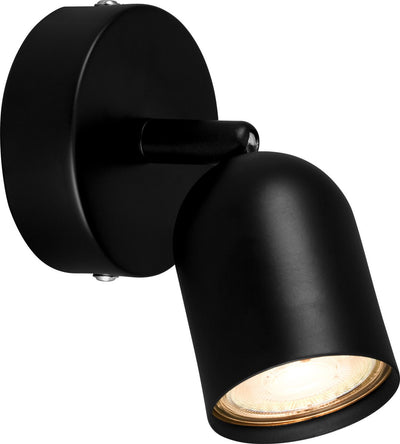 Briloner Spot, drehbar, max. 9 Watt, gu10, schwarz, 8 cm