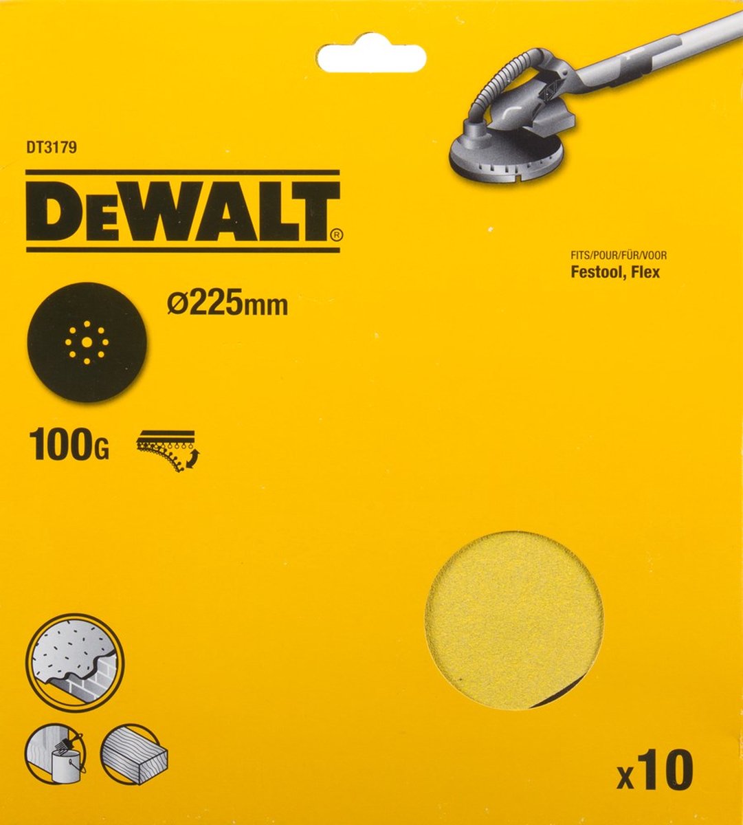 Dewalt dt3179 Schleifscheibe 225 mm ve=10
