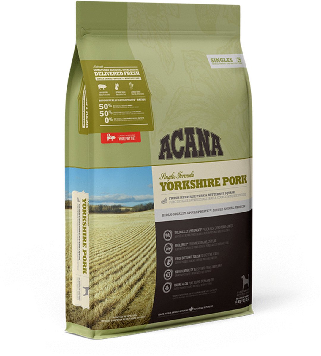 Acana Singles Yorkshire Schweinefleisch
