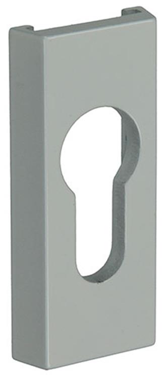 Yale 1019119 - 1 Sicherheitsprofilzylinder PZ 9mm Aluminium-Weiß | 2 Stk