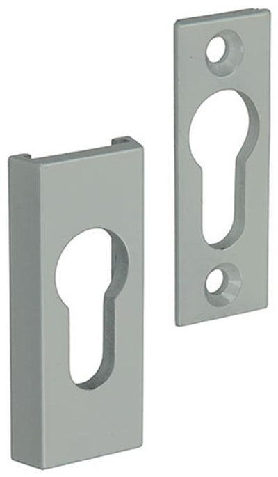 Yale 1019119 - 1 Sicherheitsprofilzylinder PZ 9mm Aluminium-Weiß | 2 Stk