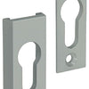 Yale 1019119 - 1 Sicherheitsprofilzylinder PZ 9mm Aluminium-Weiß | 2 Stk