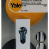 Yale 1019119 - 1 Sicherheitsprofilzylinder PZ 9mm Aluminium-Weiß | 2 Stk