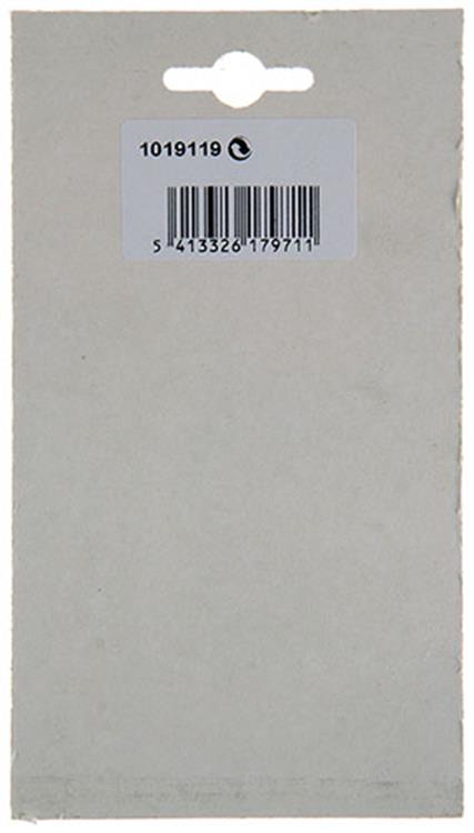 Yale 1019119 - 1 Sicherheitsprofilzylinder PZ 9mm Aluminium-Weiß | 2 Stk