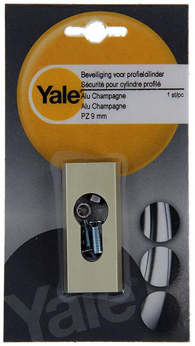 Yale 1019120 – 1 Sicherheitsprofilzylinder PZ 9 mm Aluchamp | 2 Stk
