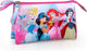 Jim Jam Federmäppchen Disney Princess Federmäppchen 3 Fächer mit Reißverschlüssen