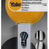 Yale 1019122 - 1 Sicherheitsprofilzylinder PZ 9mm Aluminium | 2 Stk