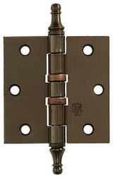 Yale 1019139 – 3 Scharniere mit kugelgelagertem bronziertem Vasenknopf 76 x 76 mm | 2 Stk - afbeelding 1