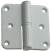 Yale 1019141 – 3 Scharniere, Aluminium, weiß lackiert, Ecke rechts, 80 x 80 mm | 2 Stk