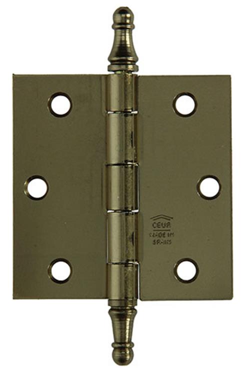 Yale 1019146 – 3 Vasenknopfscharniere bronziert 76 x 76 mm | 2 Stk