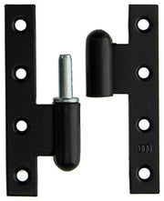 Yale 1019156 - 3 schwere Scharniere schwarz verputzt, links 110x70mm | 2 Stk - afbeelding 1