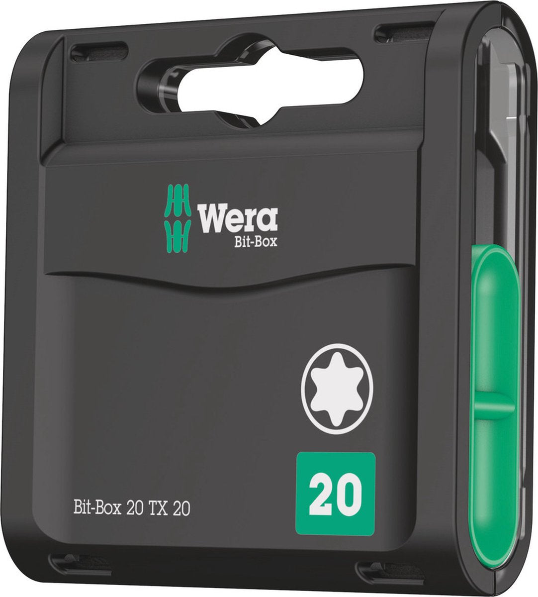 Wera 05057770001 Bitbox 20 tx 20-teiliges Bitset - Torx - T20