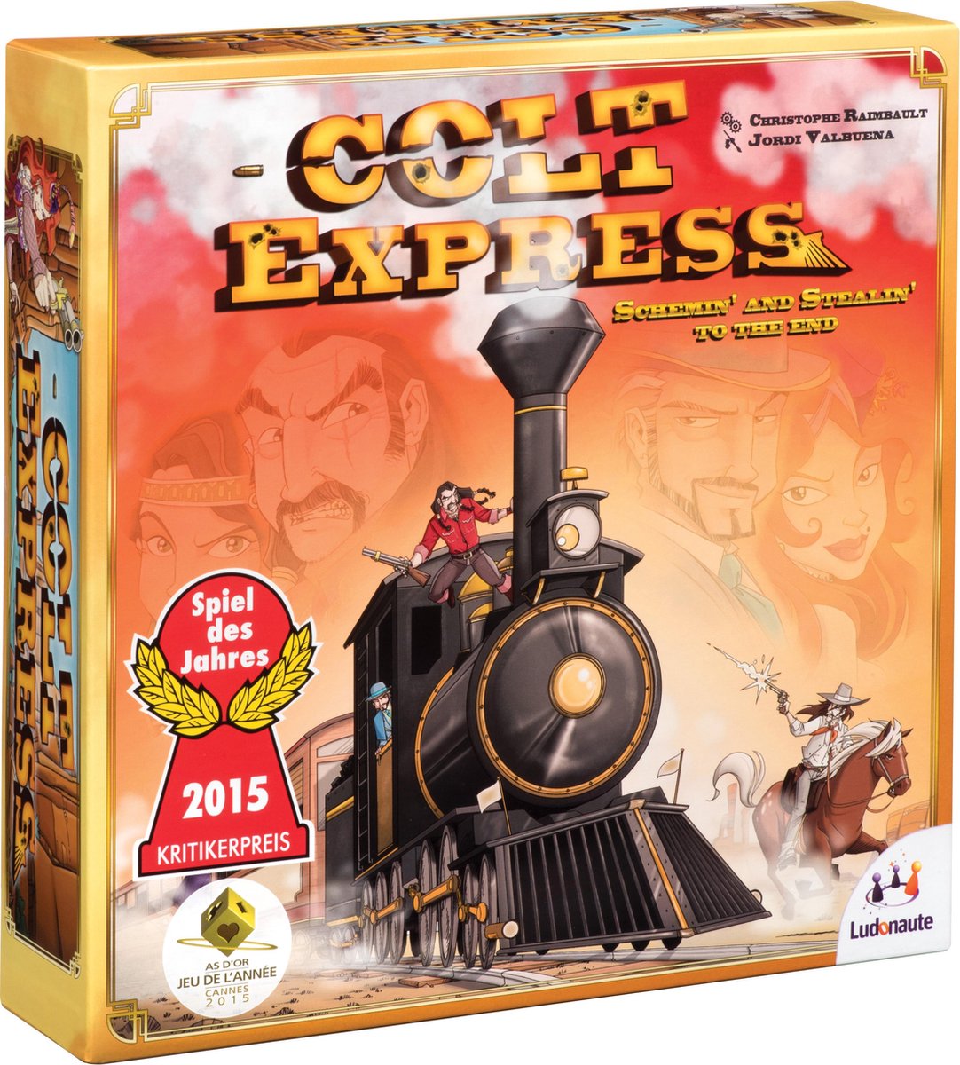 Ludonaute Colt Express – Brettspiel