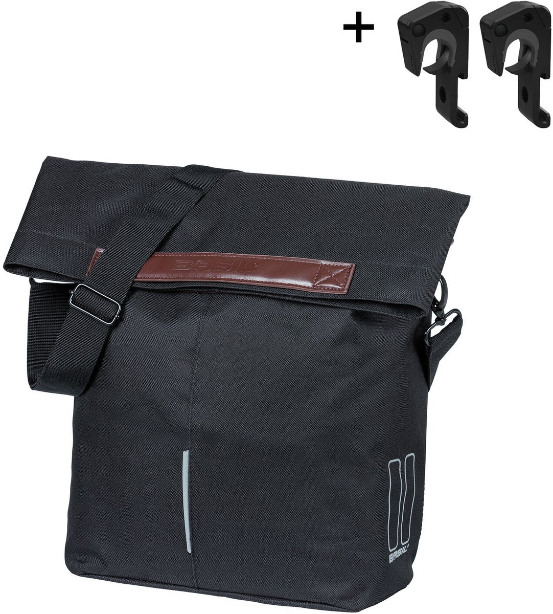 Basil City Shopper - Fahrrad Shopper schwarz 14-16L