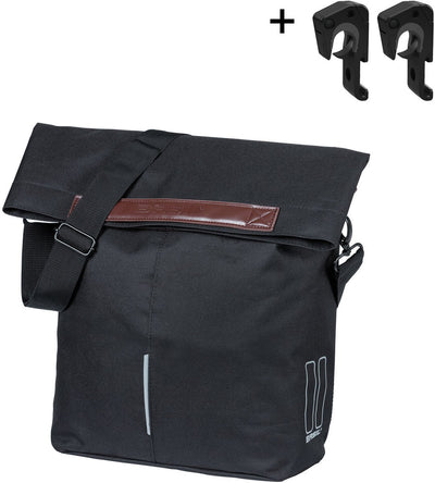 Basil City Shopper - Fahrrad Shopper schwarz 14-16L