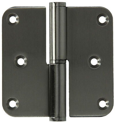 Yale 1019161 – 3 Edelstahlscharniere, abgeschrägte Ecken links 80x80mm | 5 Stück