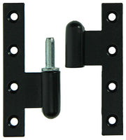 Yale 1019163 - 3 schwere Scharniere schwarz verputzt, links 110x80mm | 2 Stk - afbeelding 1