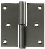 Yale 1019167 – 1 Edelstahlscharnier rechts mit rechtem Winkel 80 x 82 | 2 Stk - afbeelding 1