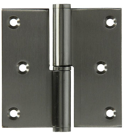 Yale 1019168 – 1 Edelstahlscharnier links mit rechtem Winkel 80 x 82 | 2 Stk