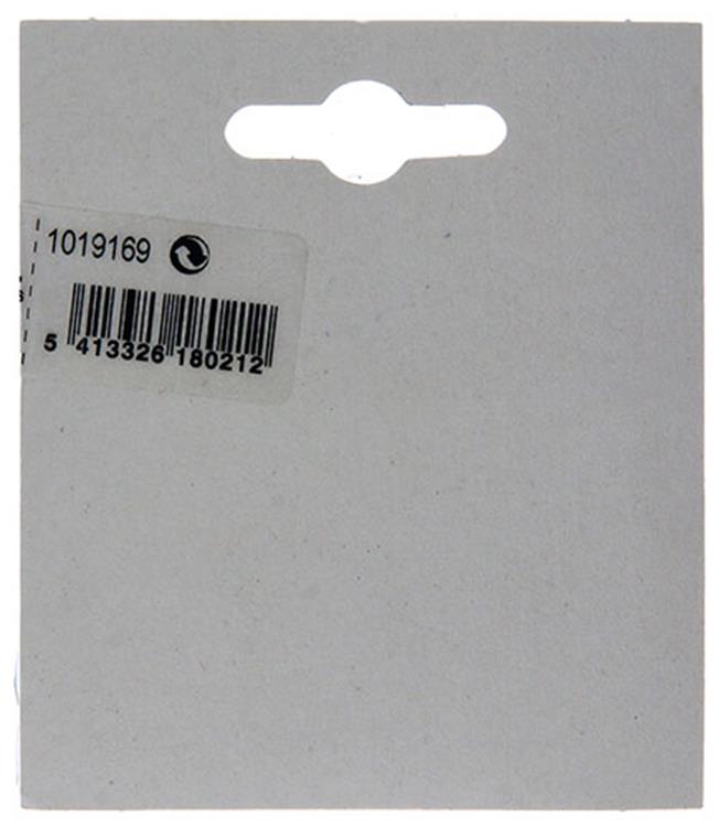 Yale 1019169 - 12 Ringe für Scharniere Messing 8,2x15x3mm | 2 Stk