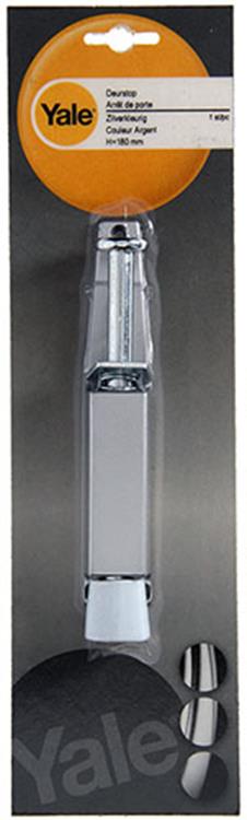 Yale 1019207 - 1 Türstopper silberfarben h=180mm | 3 Stück