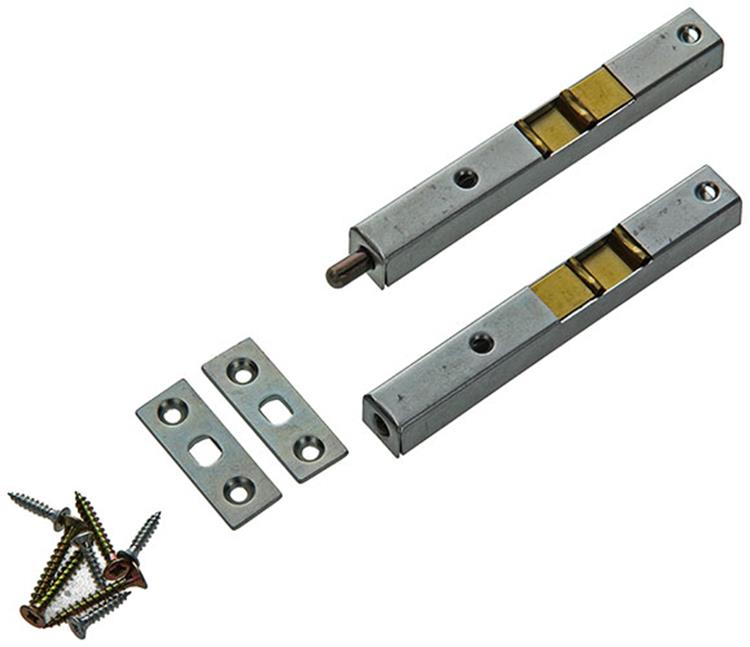 Yale 1019212 - 2 verzinkte Rohrrutschen 11x13mm 100mm | 2 Stk