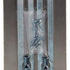 Yale 1019221 – 1 Paar Drehfensterschieber verzinkt 180 mm H0480 | 3 Stück