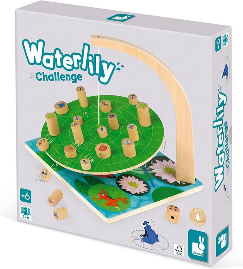 Janod – Spiel – Seerosen-Herausforderung – Würfel