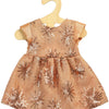 Puppen Glitzer Kleid Roségold, 35-45 cm