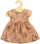 Puppen Glitzer Kleid Roségold, 35-45 cm
