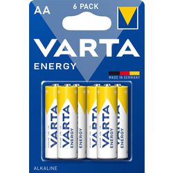 Batterien Energie AA Varta 6 Stück