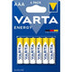 Batterien Energie AAA Varta 6 Stück