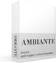 Ambiante geteilter Topper Molton 200 x 200 210 cm Taschentiefe: 25 cm geteilt 85 cm