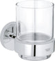 Grohe Startglas mit Halter - Chrom
