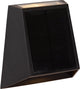 Lucide Luton - Wandleuchte - Solarenergie - LED dimmbar - 1x2W 2700K 3000K - IP54 - Bewegungs-Tag-Nacht-Sensor - Schwarz