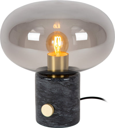 Lucide Charlize - Tischlampe - ø 23 cm - 1xe27 - schwarz