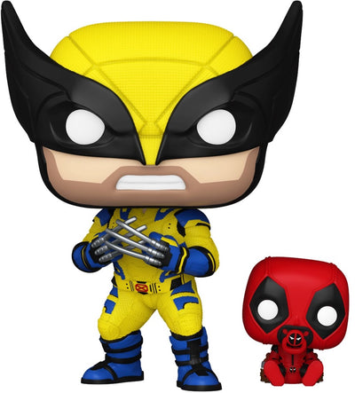Funko Deadpool 3 Pop! Kumpel! Vinylfigur Wolverine mit Babybecken