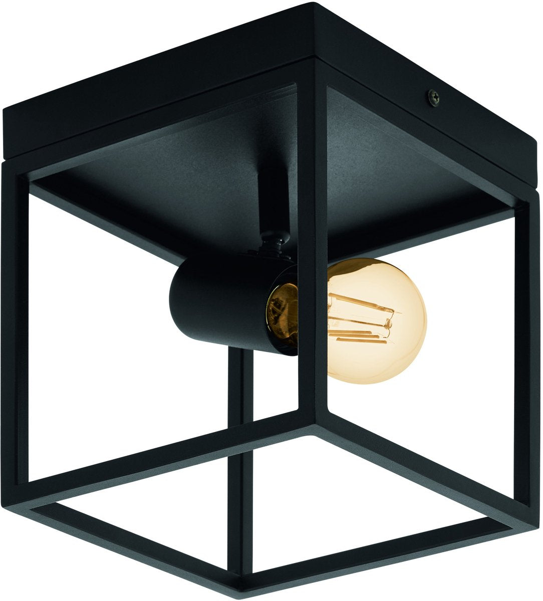 Eglo Silentina Deckenleuchte - e27 - 18 cm - schwarz