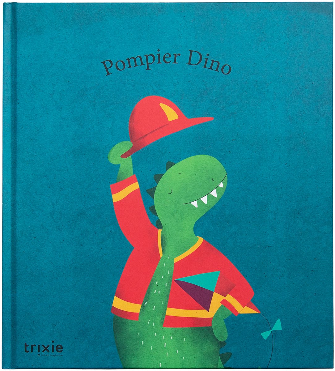Trixie Kinderbuch - Feuerwehrmann-Dino (Fr-Version)