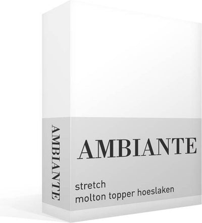 Ambiante Topper Molton 200 x 200 210 cm Taschentiefe: 25 cm